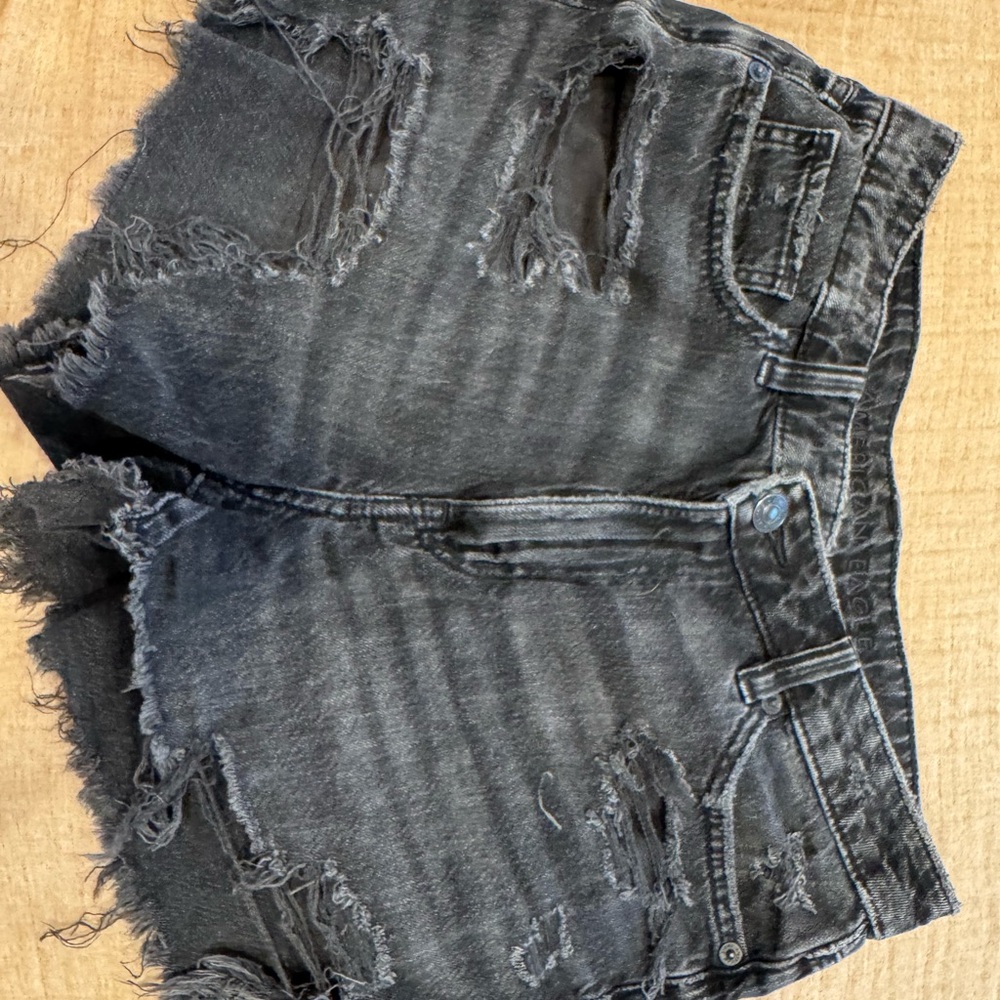 American Eagle Outfitters Charcoal Denim Shorts